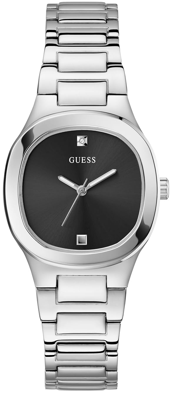 Guess Naisten kello GW0615L1 Dress Musta/Teräs Ø32 mm