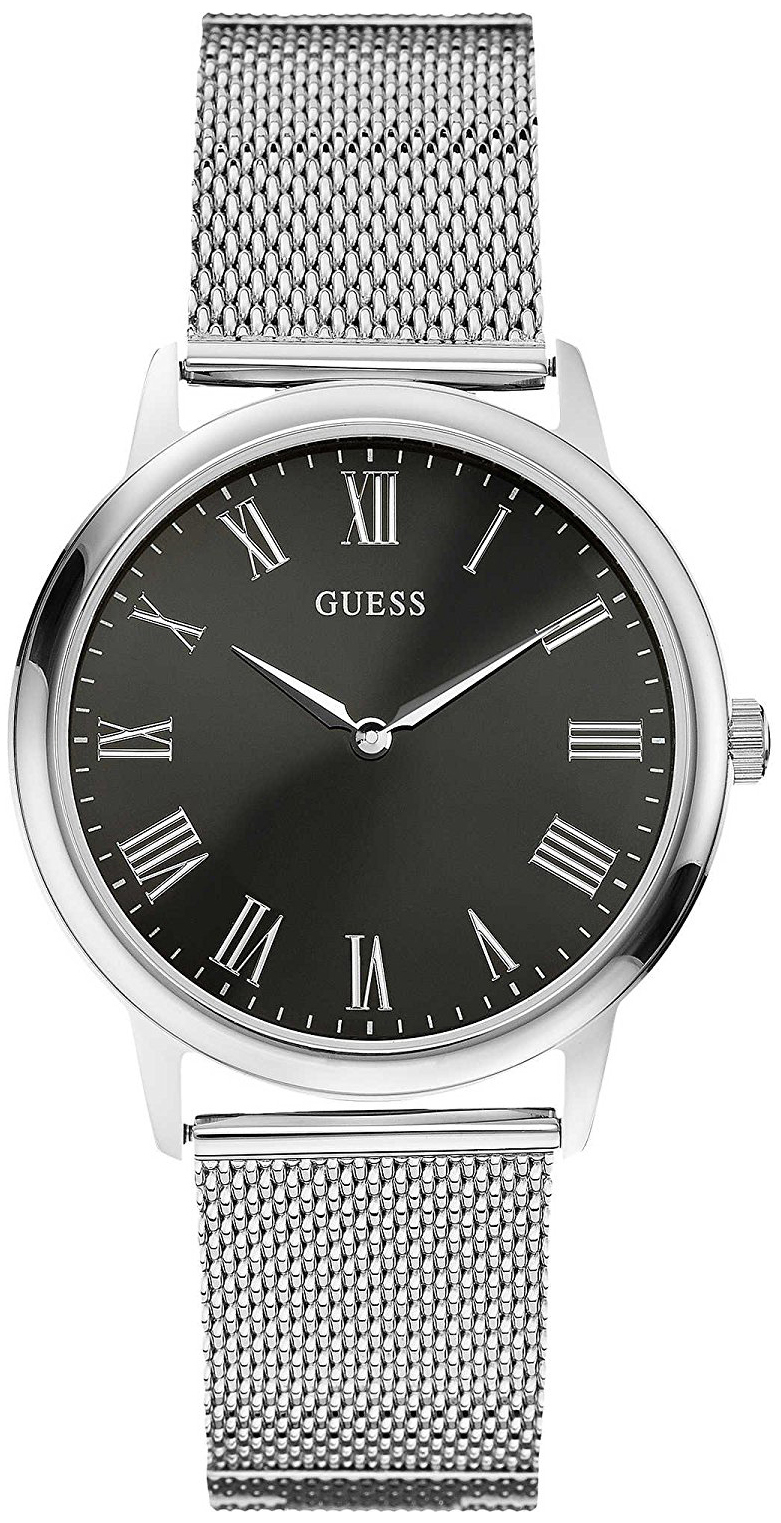 Guess W0406G1 Musta/Teräs Ø39 mm