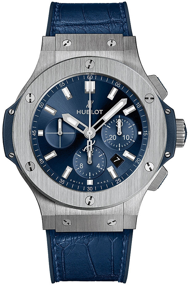 Hublot Miesten kello 301.SX.7170.LR Big Bang 44mm Sininen/Kumi Ø44 mm