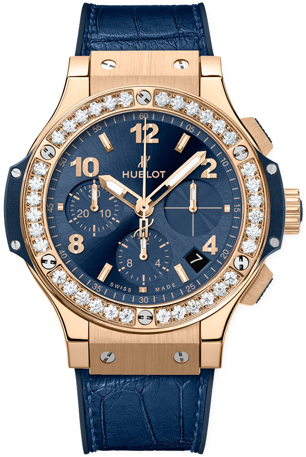 Hublot Miesten kello 341.PX.7180.LR.1204 Big Bang 41mm Sininen/Kumi