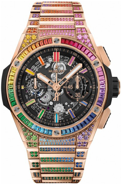 Hublot Miesten kello 451.OX.1180.OX.3999 Big Bang 42mm Harmaa/18K