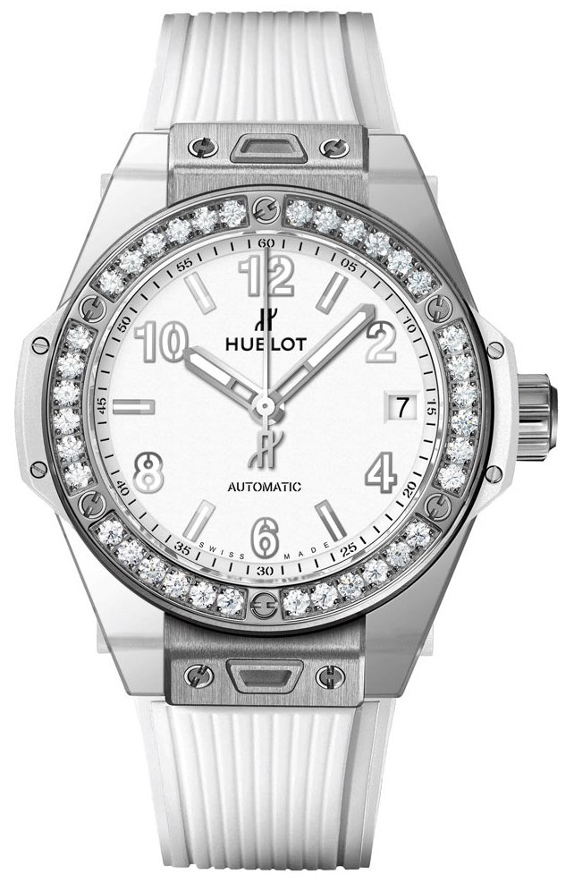 Hublot Naisten kello 465.SE.2010.RW.1204 Big Bang 38mm Valkoinen/Kumi