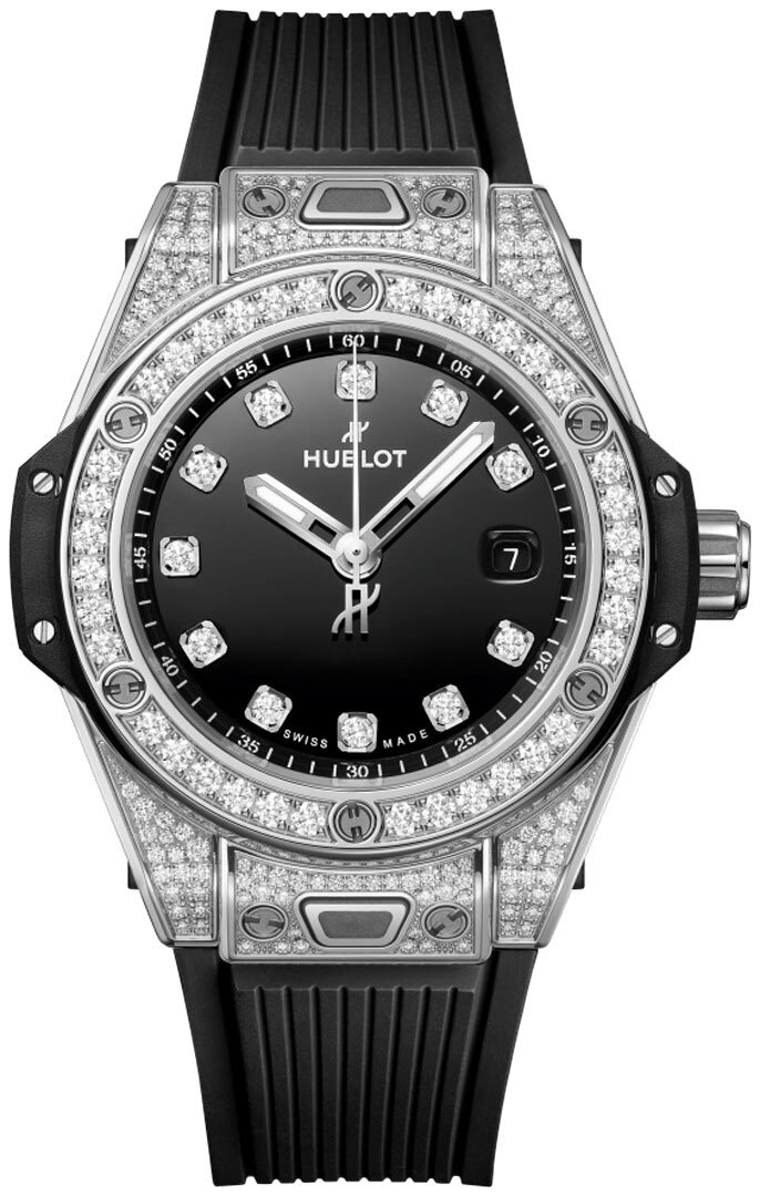 Hublot Naisten kello 485.SX.1270.RX.1604 Big Bang 33mm Musta/Kumi