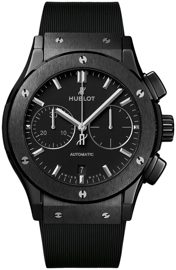 Hublot Miesten kello 521.CM.1171.RX Classic Fusion Musta/Kumi Ø45 mm