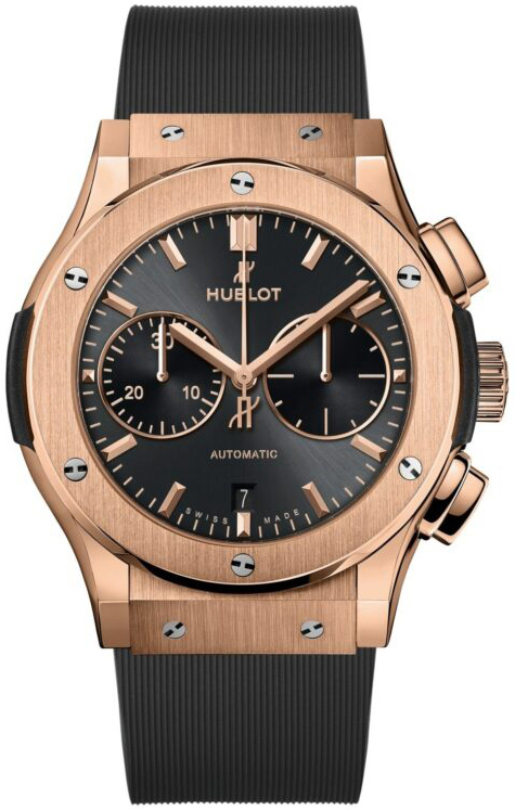 Hublot Miesten kello 521.OX.7081.RX Classic Fusion Harmaa/Kumi Ø45 mm