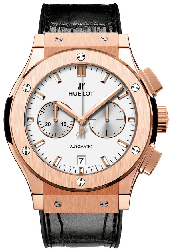 Hublot Miesten kello 541.OX.2611.LR Classic Fusion Hopea/Nahka Ø42 mm