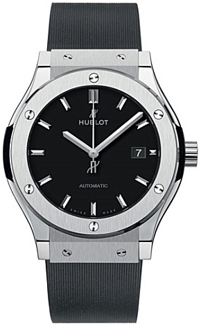 Hublot Miesten kello 542.NX.1171.RX Classic Fusion Musta/Kumi Ø42 mm