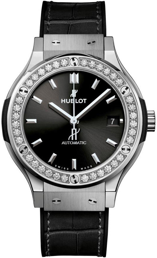 Hublot Naisten kello 565.NX.1470.LR.1204 Classic Fusion Musta/Kumi