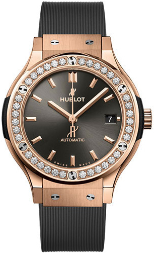 Hublot 565.OX.7081.RX.1204 Classic Fusion Harmaa/Kumi Ø38 mm