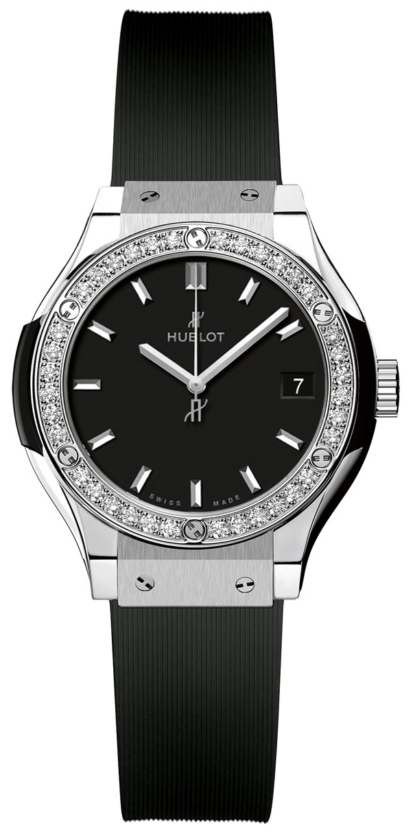 Hublot Naisten kello 581.NX.1171.RX.1104 Classic Fusion Musta/Kumi