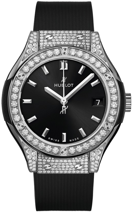 Hublot Naisten kello 581.NX.1470.RX.1704 Classic Fusion Musta/Kumi