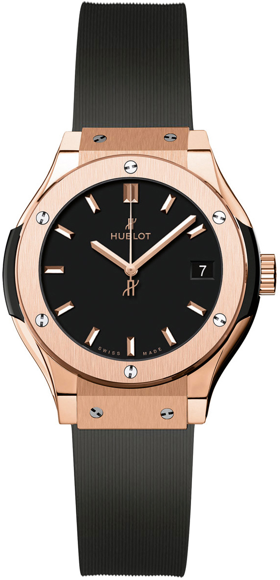 Hublot Naisten kello 581.OX.1181.RX Classic Fusion Musta/Kumi Ø33 mm