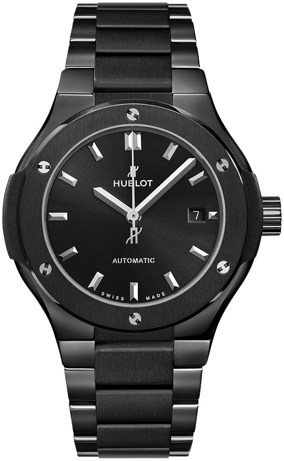 Hublot Naisten kello 585.CM.1470.CM Classic Fusion Musta/Keraaminen