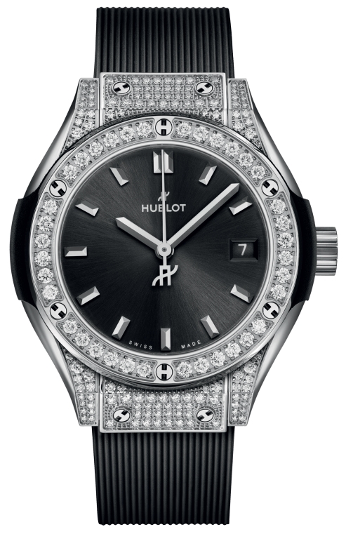 Hublot Naisten kello 591.NX.1470.RX.1604 Classic Fusion Musta/Kumi