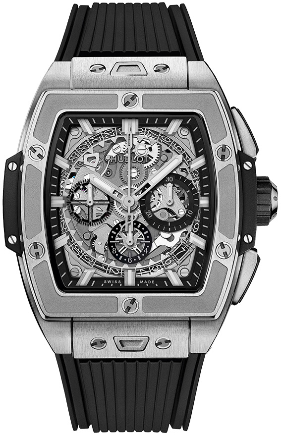 Hublot Miesten kello 642.NX.0170.RX Big Bang 42mm Musta/Kumi