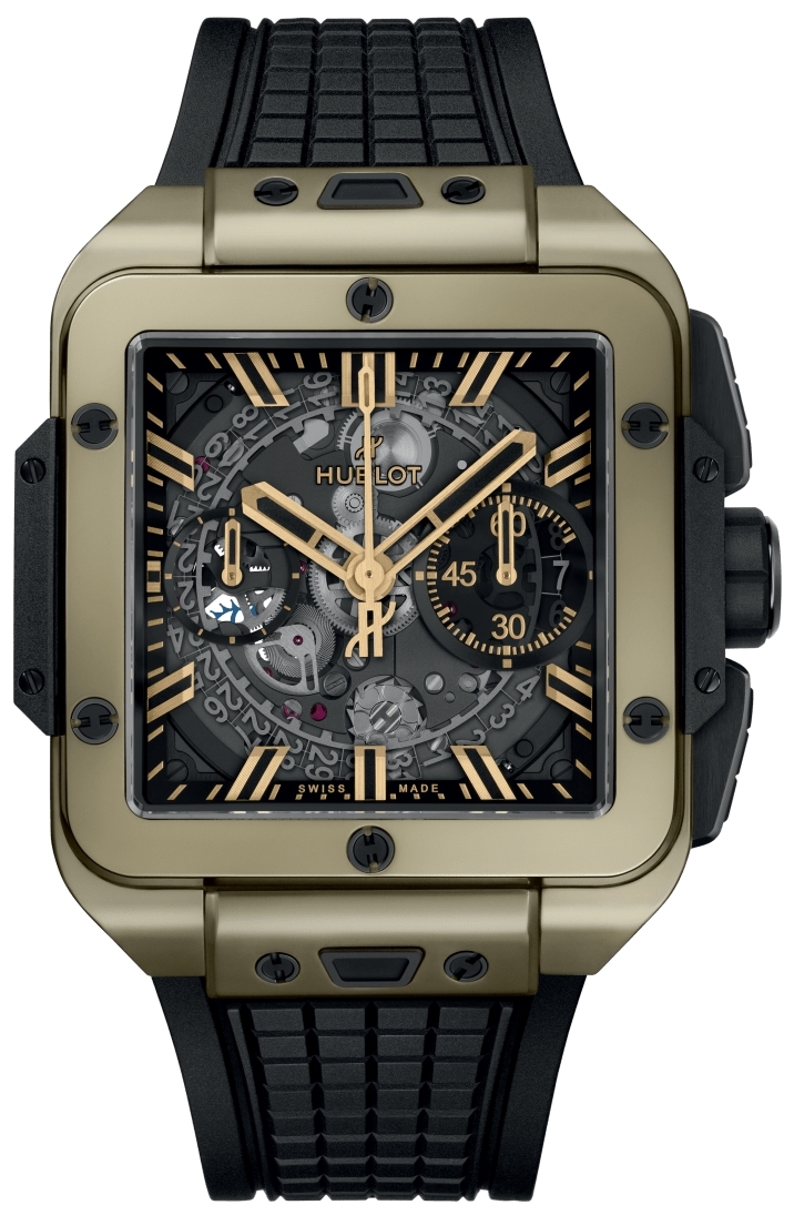 Hublot Miesten kello 821.MX.0130.RX Square Bang Unico Kumi Ø42 mm