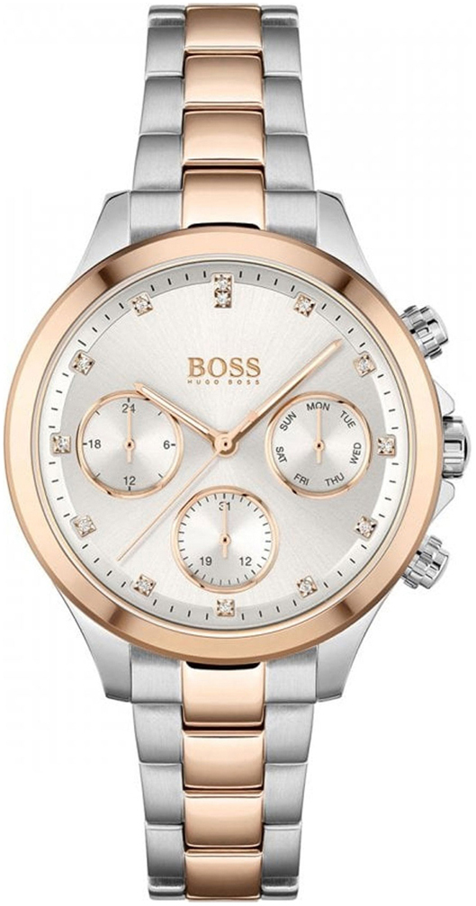 Hugo Boss 99999 Naisten kello 1502564 Hopea/Punakultasävyinen Ø38 mm