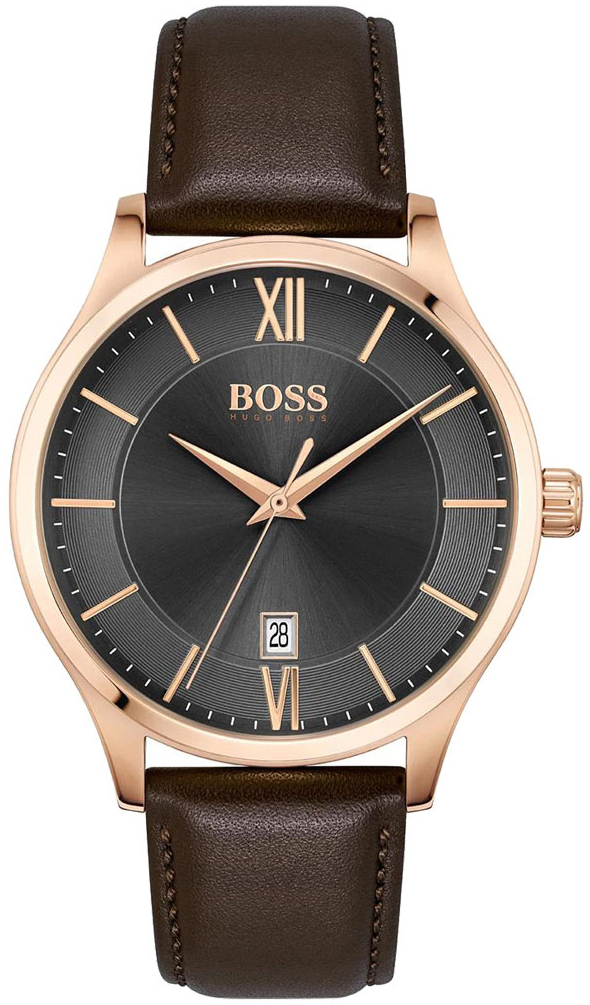 Hugo Boss Miesten kello 1513894 Elite Musta/Nahka Ø41 mm