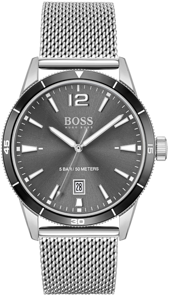 Hugo Boss Miesten kello 1513900 Drifter Harmaa/Teräs Ø42 mm