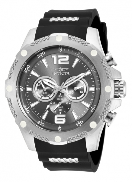 Invicta Miesten kello 19656 I-Force Harmaa/Teräs Ø50 mm