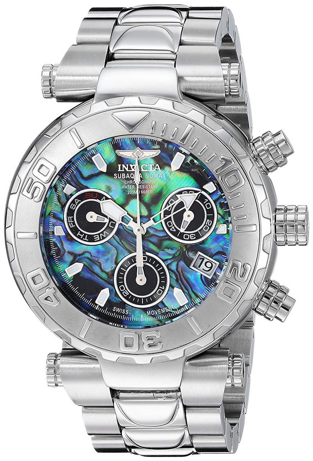 Invicta Subaqua Miesten kello 25798 Vihreä/Teräs Ø47 mm