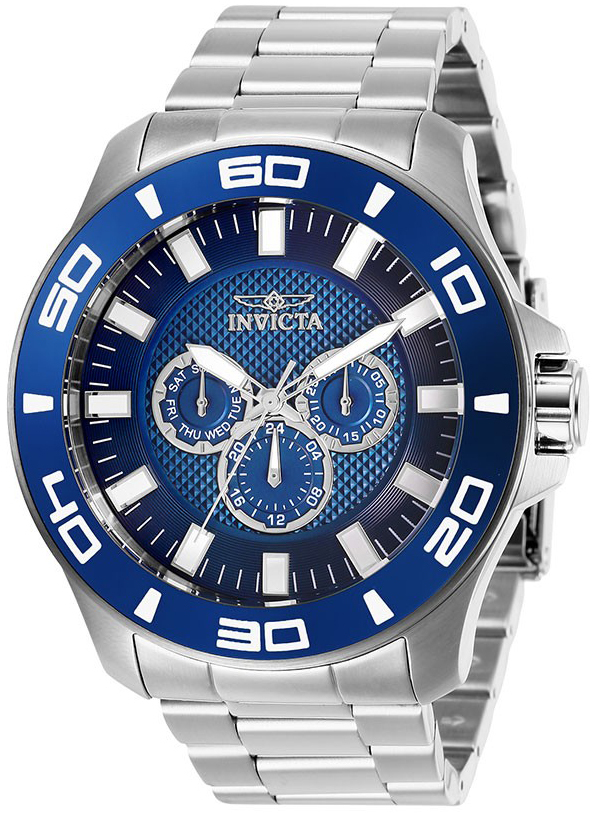 Invicta Pro Diver Miesten kello 27981 Sininen/Teräs Ø50 mm