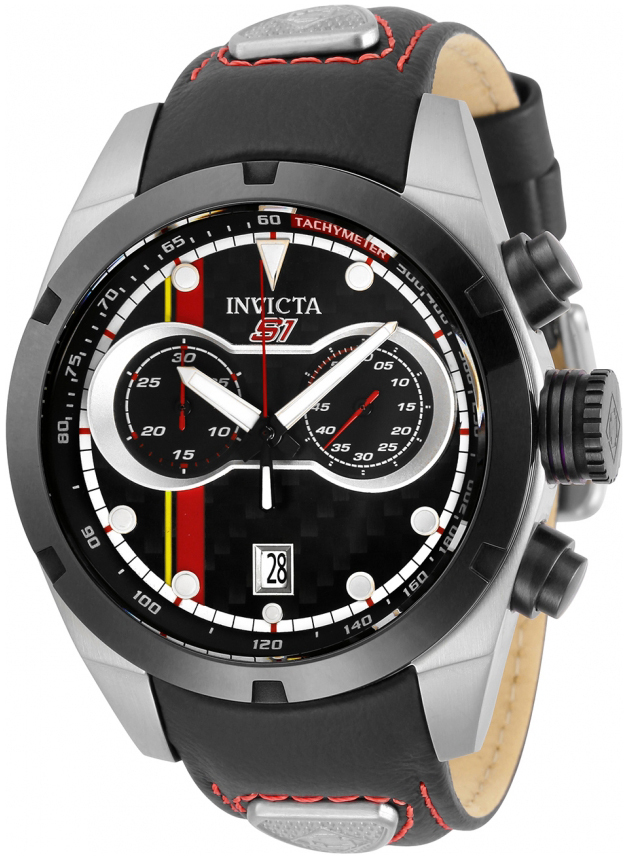 Invicta 99999 Miesten kello 32199 Musta/Teräs Ø48 mm