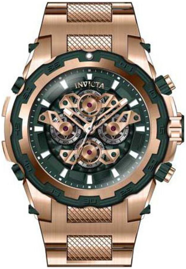 Invicta Specialty Miesten kello 34227 Vihreä/Punakultasävyinen Ø50