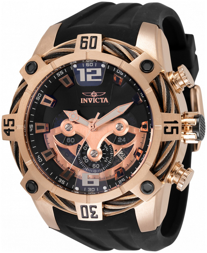 Invicta Bolt Miesten kello 35630 Monivärinen/Kumi Ø51 mm