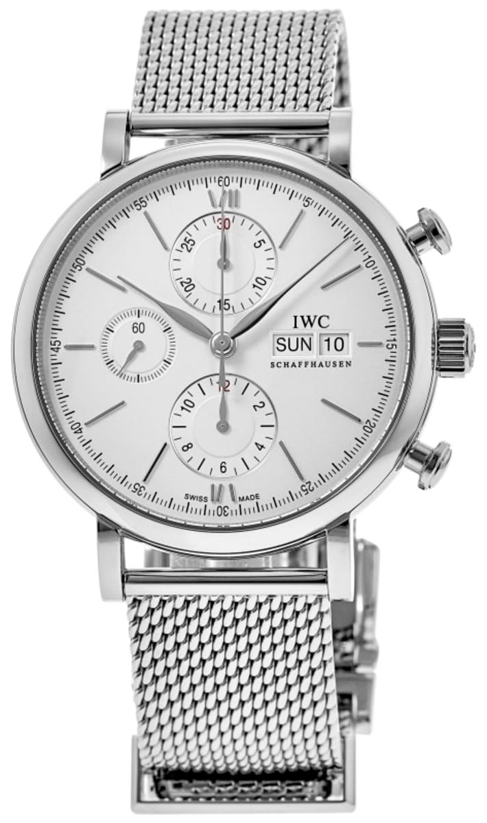 IWC Miesten kello IW391028 Portofino Hopea/Teräs Ø42 mm