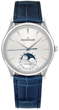 Jaeger LeCoultre Naisten kello 1248420 Master Ultra Thin Hopea/Nahka