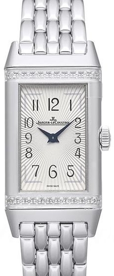 Jaeger LeCoultre Naisten kello 3348120 Reverso Hopea/Teräs