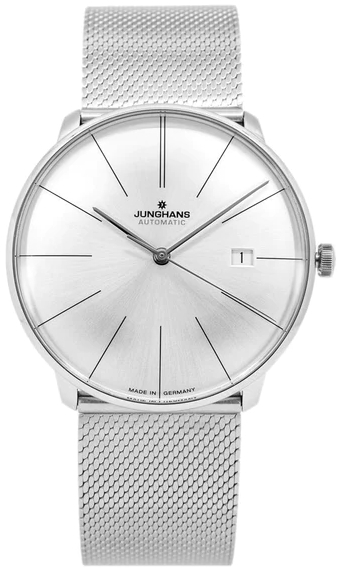 Junghans Miesten kello 27/4153.44 Meister Hopea/Teräs Ø39.5 mm