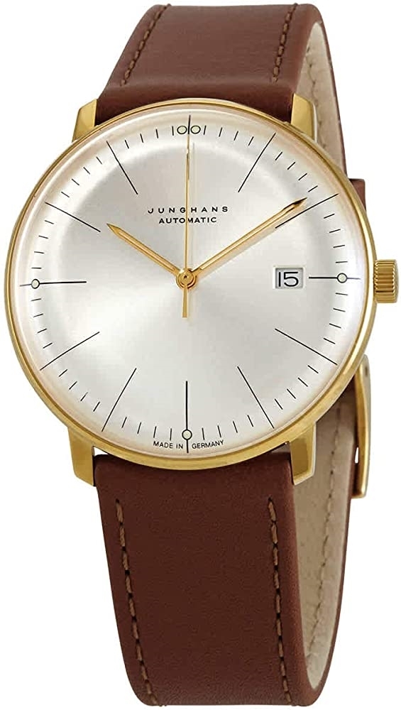 Junghans 27/7002.02 Max Bill Hopea/Nahka Ø38 mm