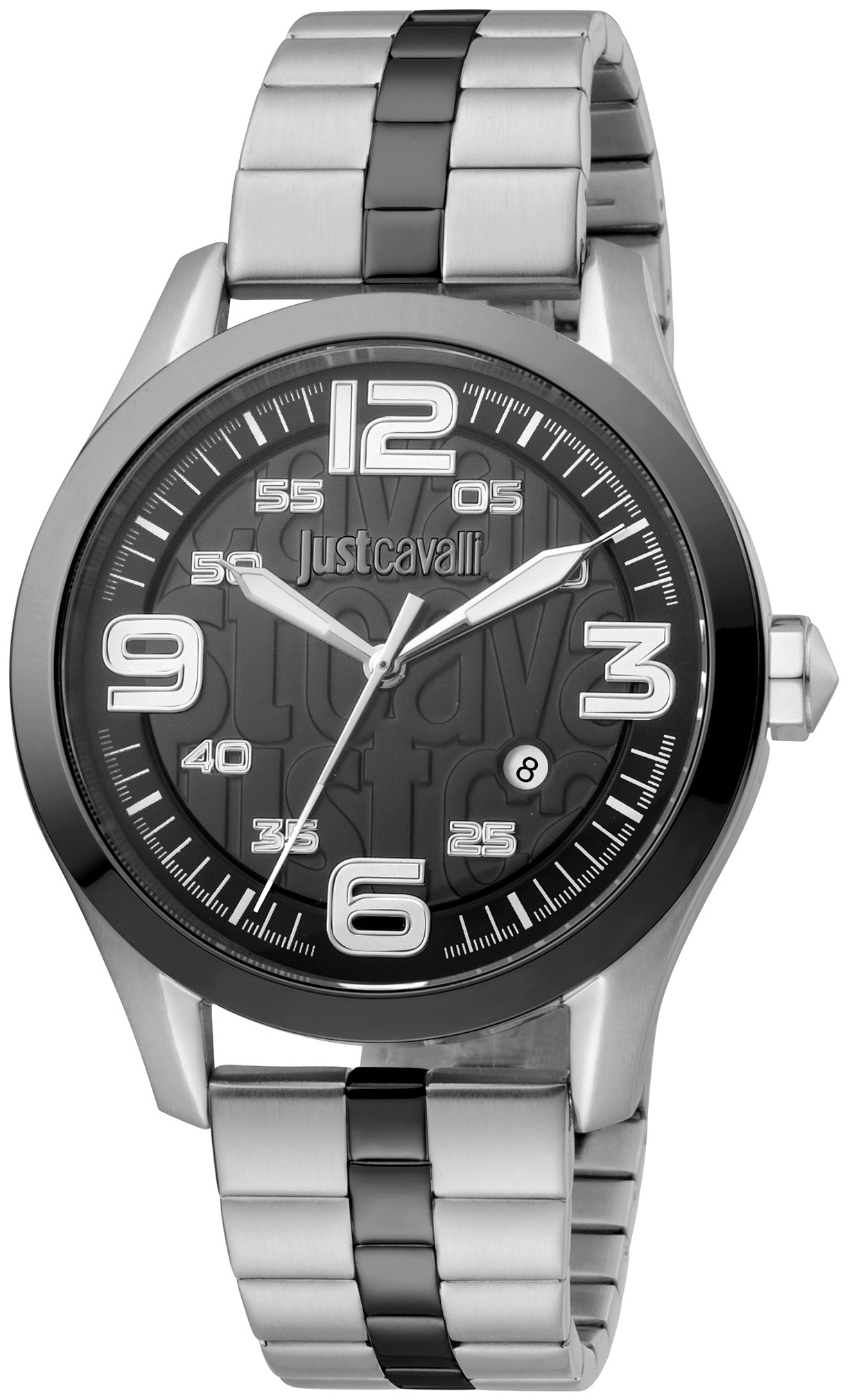 Just Cavalli 99999 Miesten kello JC1G108M0075 Musta/Teräs Ø42 mm