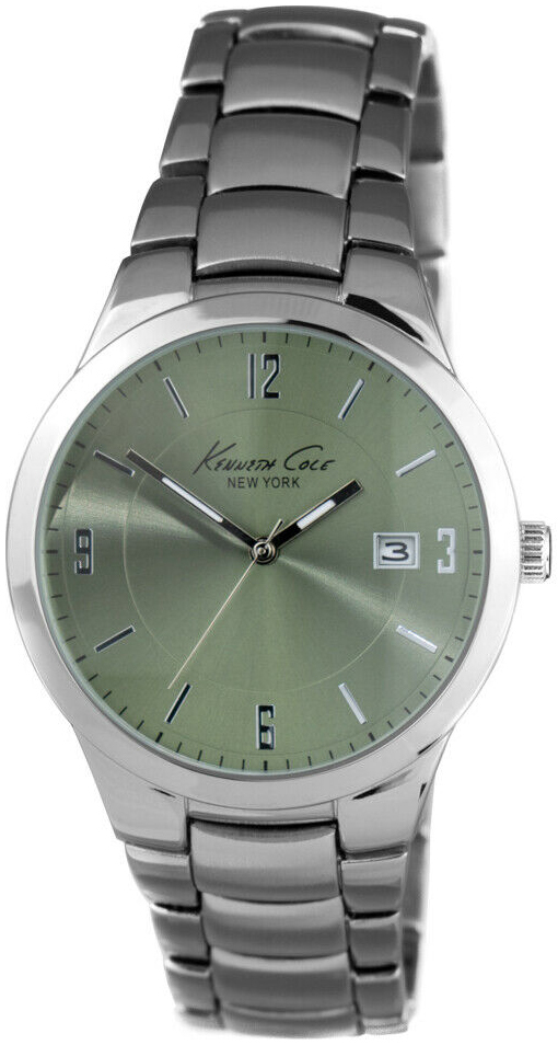 Kenneth Cole Miesten kello 10008374 Vihreä/Teräs Ø44 mm