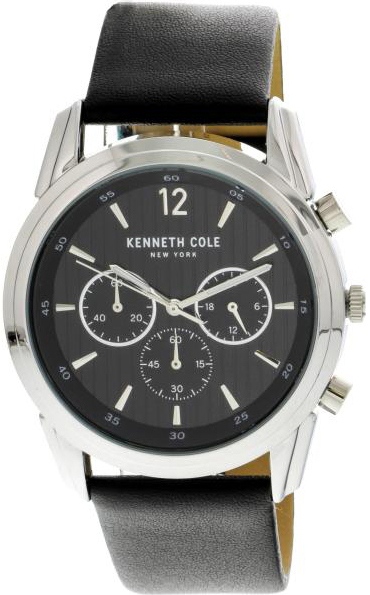 Kenneth Cole 99999 Miesten kello KC5022 Musta/Nahka Ø45 mm