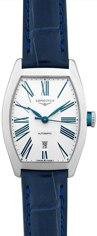 Longines Naisten kello L2.142.4.70.2 Evidenza Hopea/Nahka