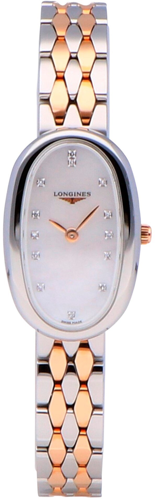 Longines Naisten kello L2.305.5.87.7 Symphonette Valkoinen/18K