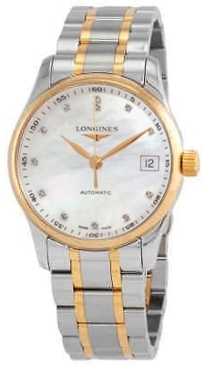 Longines Naisten kello L2.357.5.87.7 Master Collection Valkoinen/18K