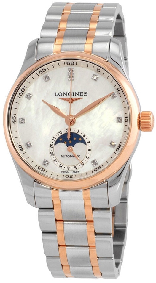 Longines Naisten kello L2.409.5.89.7 Master Collection Valkoinen/18K