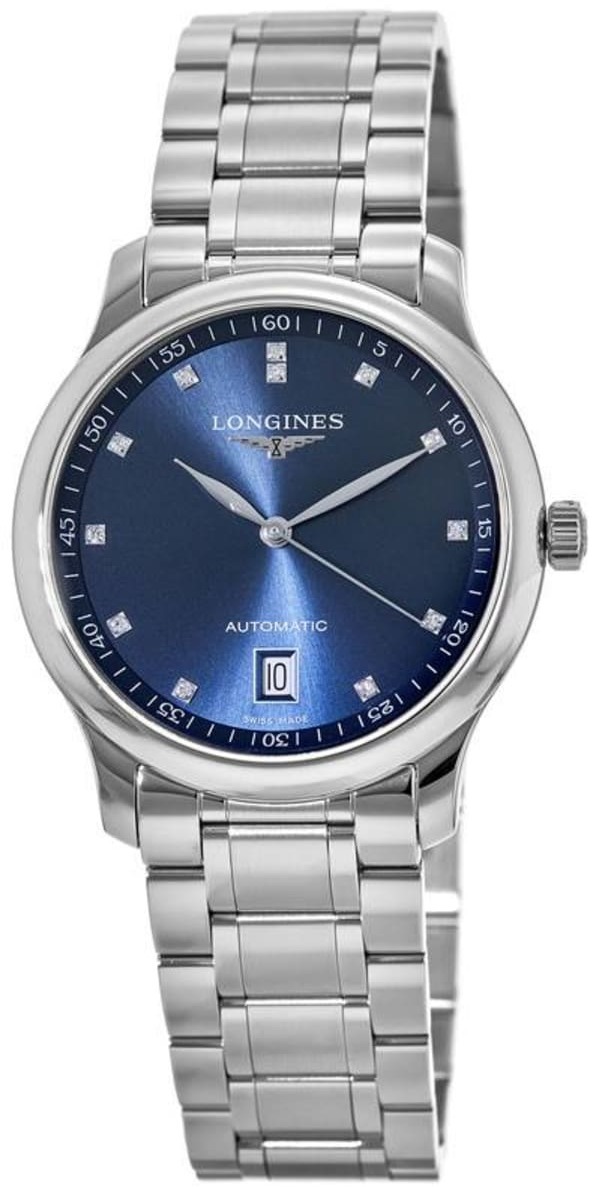 Longines Miesten kello L2.628.4.97.6 Master Sininen/Teräs Ø38.5 mm