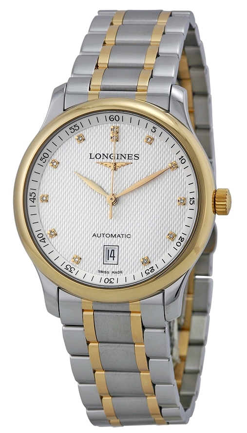 Longines Miesten kello L2.628.5.77.7 Master Hopea/Teräs Ø38.5 mm