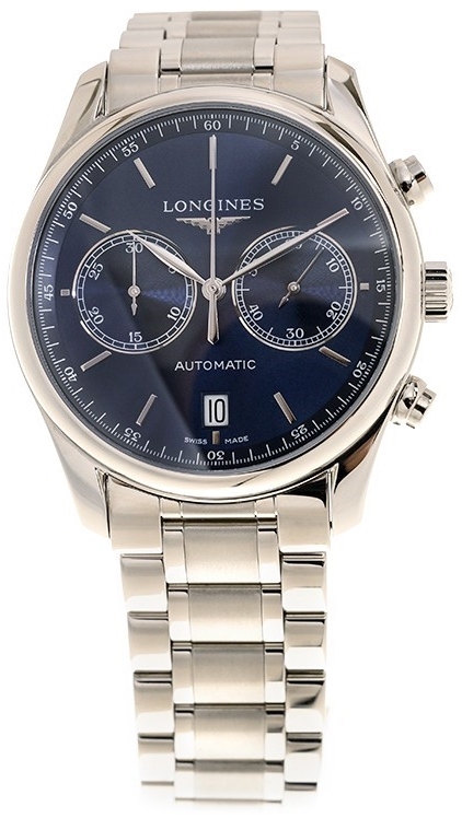 Longines Miesten kello L2.629.4.92.6 Master Sininen/Teräs Ø40 mm