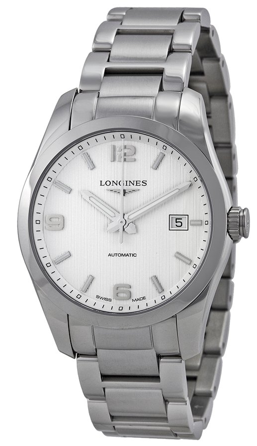 Longines Miesten kello L2.785.4.76.6 Conquest Musta/Teräs Ø40 mm