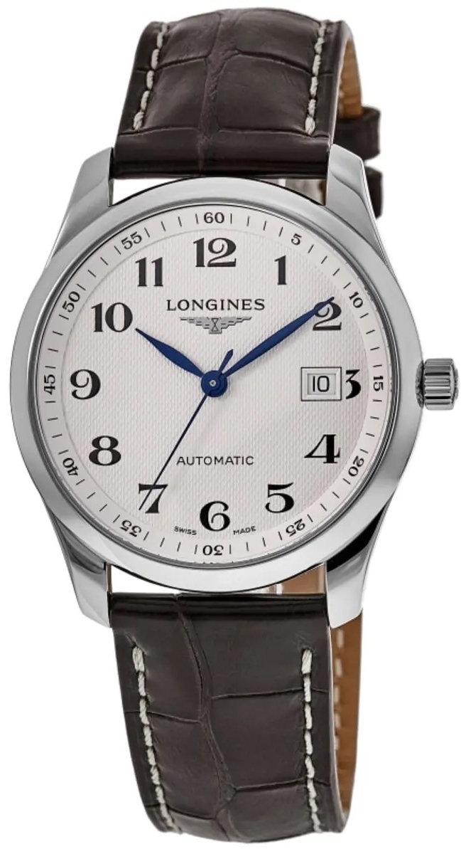 Longines Miesten kello L2.793.4.78.3 Master Hopea/Nahka Ø40 mm