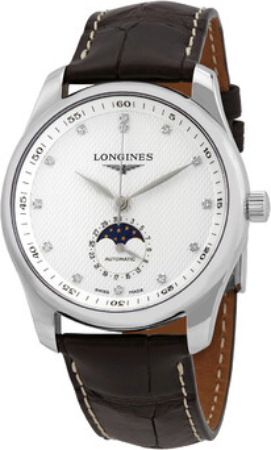 Longines Miesten kello L2.909.4.77.3 Master Hopea/Nahka Ø40 mm