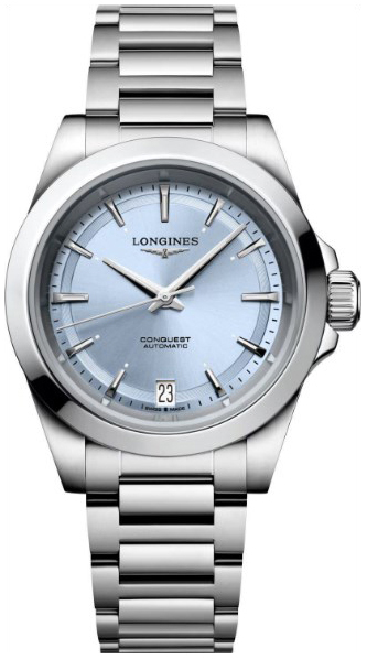 Longines Naisten kello L3.430.4.92.6 Conquest Sininen/Teräs Ø34 mm