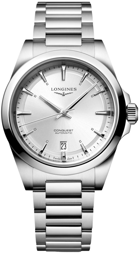 Longines Naisten kello L3.720.4.72.6 Conquest Hopea/Teräs Ø38 mm