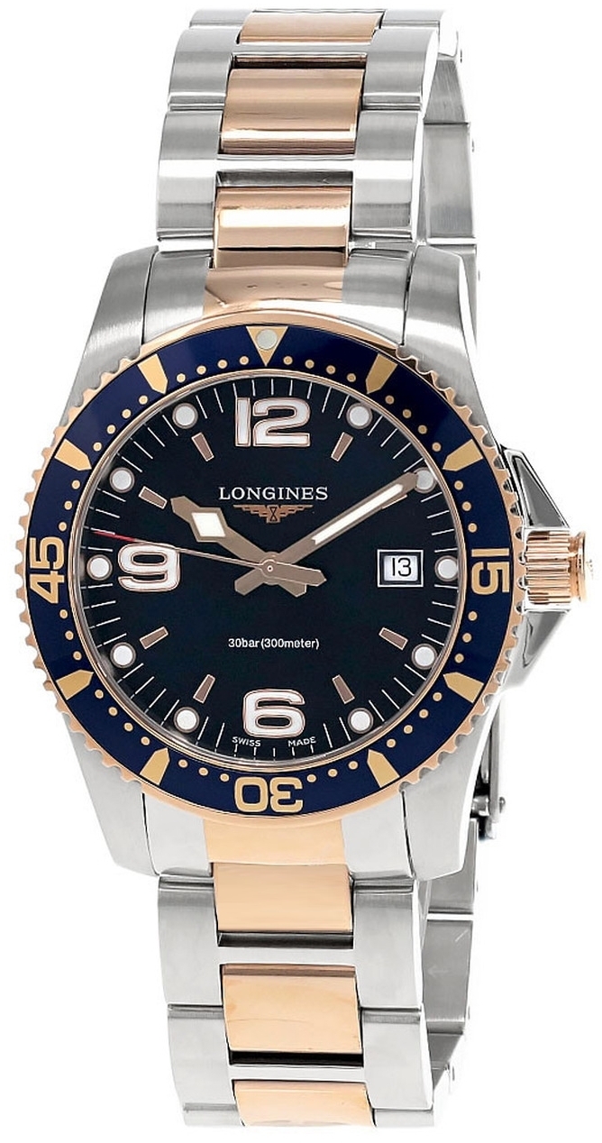 Longines Miesten kello L3.740.3.98.7 Hydroconquest